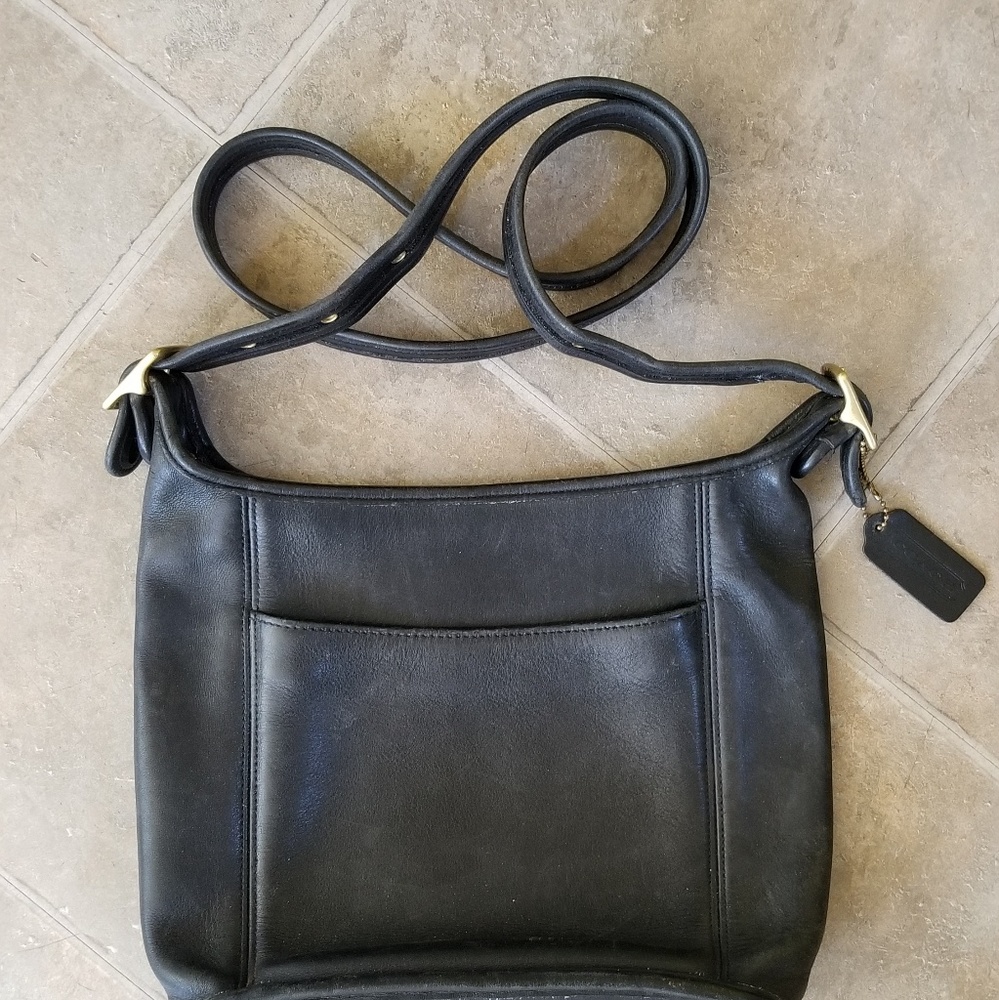 Coach vintage leather Bucket
